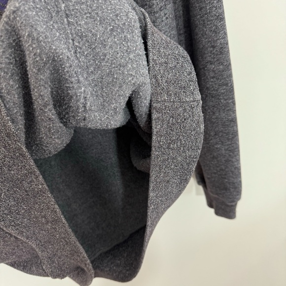 Vintage Cotton Ginny Turtleneck Sweatshirt Womens L Purple Grey Polar Bear VGUC - Picture 7 of 10